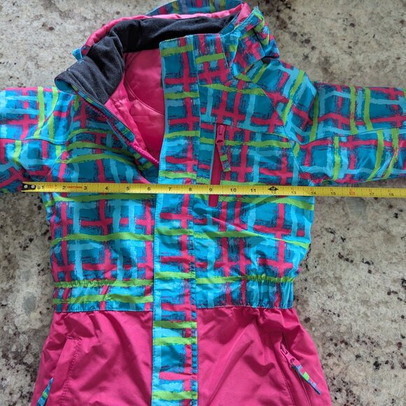 McKINLEY Girl Insulated Aquamax Winter Sport Snoboard Ski Snowsuit Bright Pink 4 - Picture 10 of 13